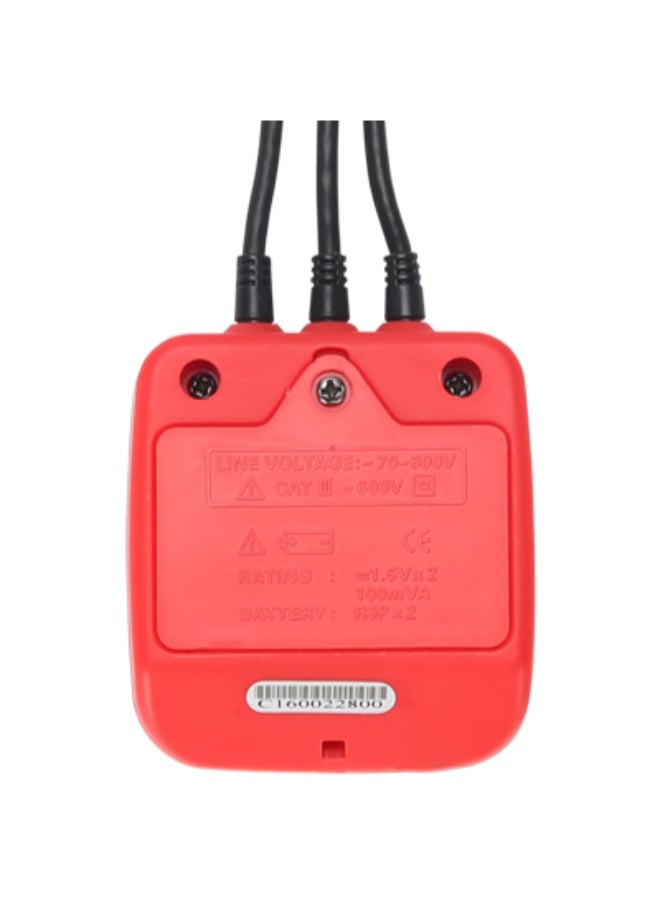 UNI-T UT262C Non-Contact Phase Detector Red/Grey - Image 3