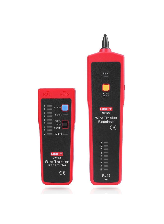 UNI-T - UT682 Wire Tracker Set Red/Black - Image 1