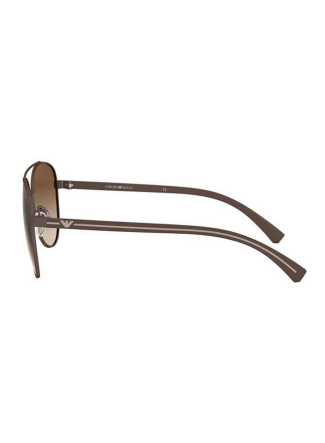 EMPORIO ARMANI Men's UV-Protection Aviator Sunglasses - Image 3