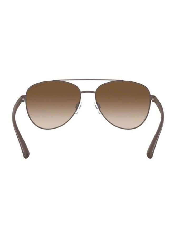 EMPORIO ARMANI Men's UV-Protection Aviator Sunglasses - Image 4