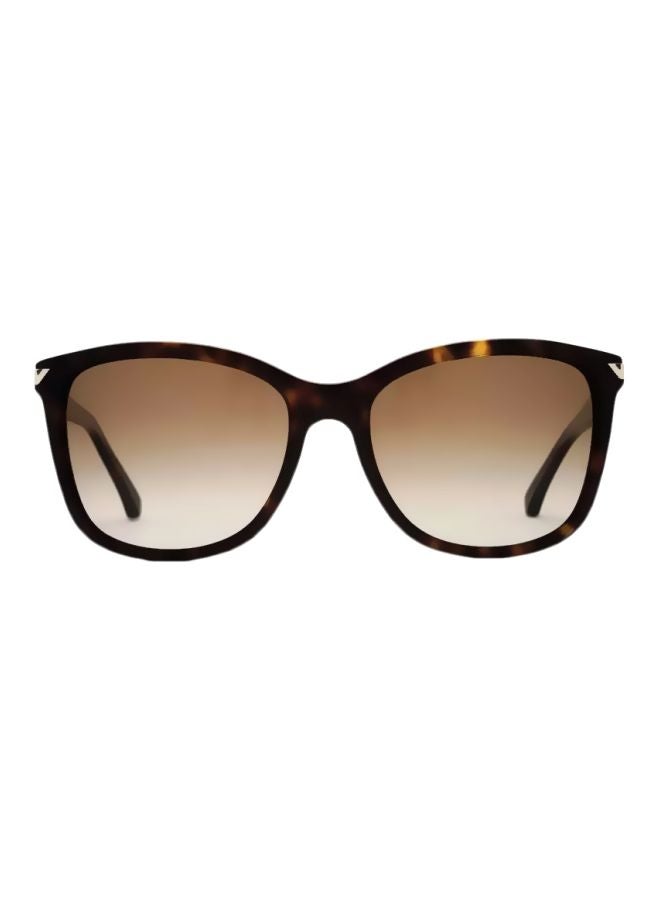 EMPORIO ARMANI Women's UV-Protection Square Sunglasses - Lens Size: 56 mm  - Image 1