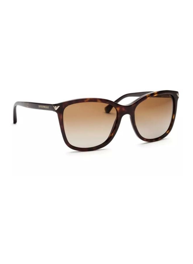 EMPORIO ARMANI Women's UV-Protection Square Sunglasses - Lens Size: 56 mm  - Image 2