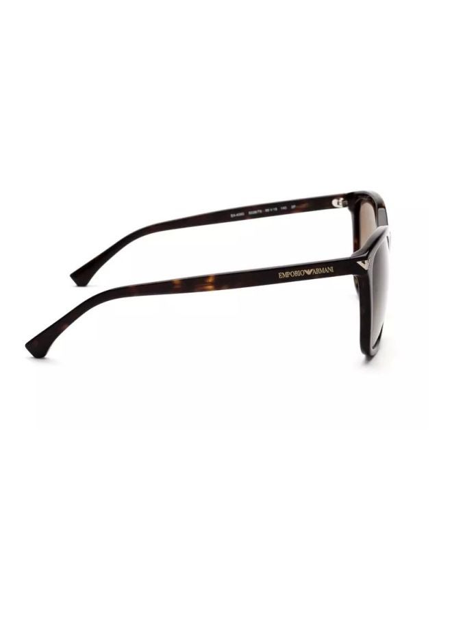 EMPORIO ARMANI Women's UV-Protection Square Sunglasses - Lens Size: 56 mm  - Image 3