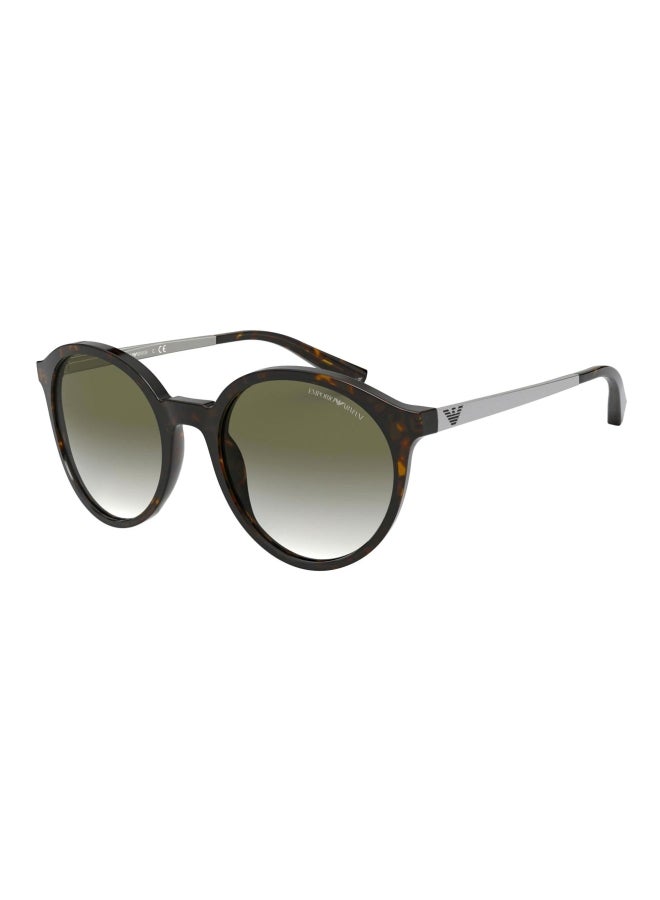 EMPORIO ARMANI Women's UV-Protection Round Sunglasses - Lens Size: 53 mm  - Image 2