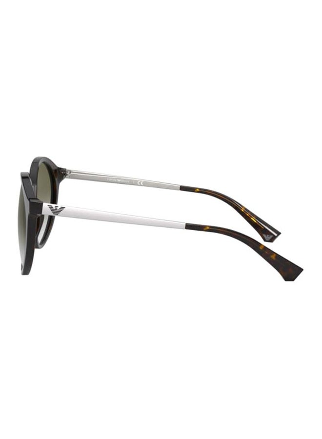 EMPORIO ARMANI Women's UV-Protection Round Sunglasses - Lens Size: 53 mm  - Image 3