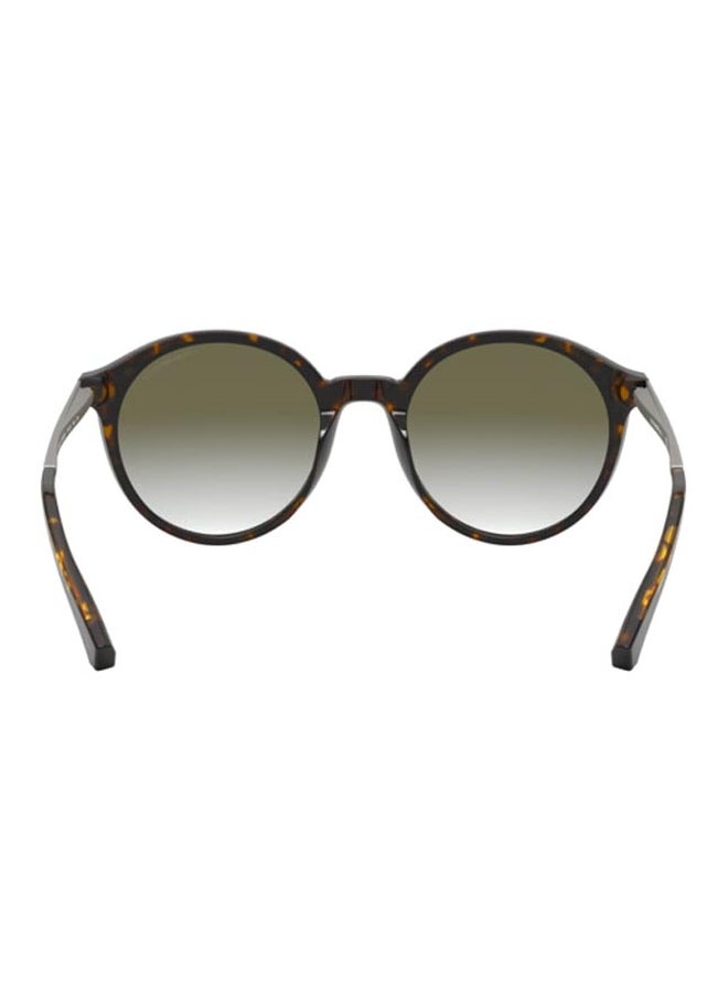 EMPORIO ARMANI Women's UV-Protection Round Sunglasses - Lens Size: 53 mm  - Image 4