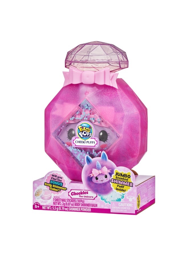 Pikmi Pops - Cheeki Puff Unicorn Toy - Image 1