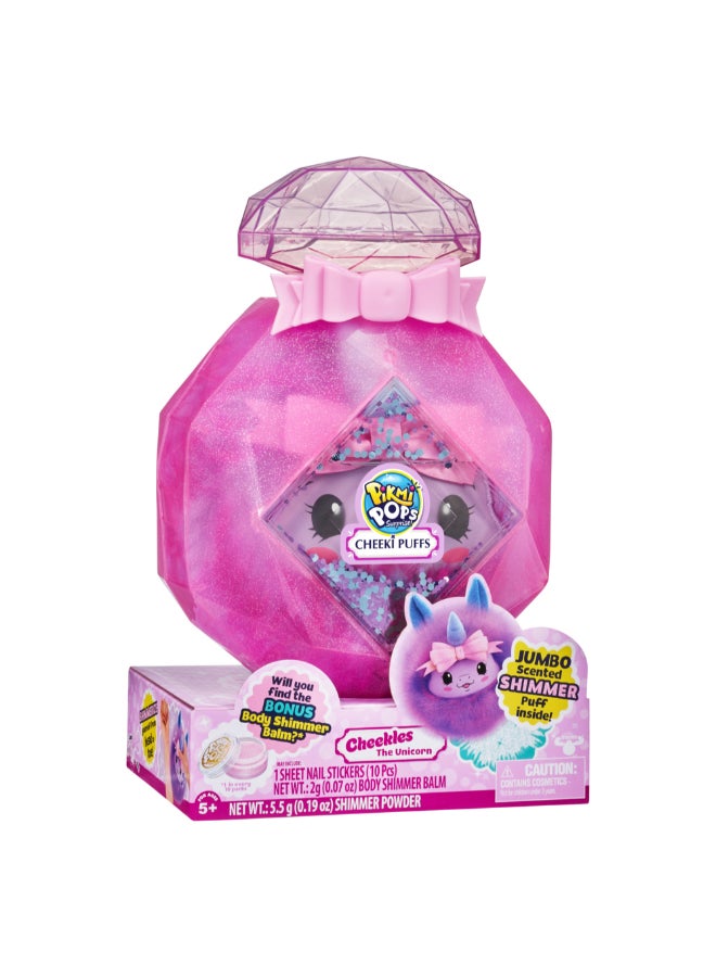 Pikmi Pops - Cheeki Puff Unicorn Toy - Image 1