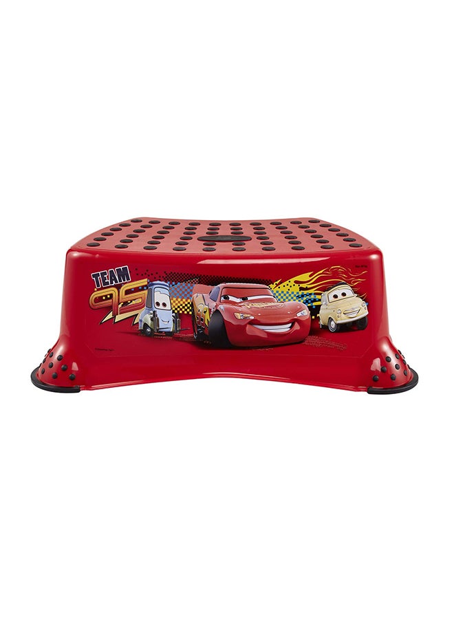 keeeper Disney Cars Anti-Slip Step Stool - Red - Image 1