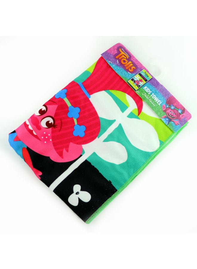 UNIVERSAL Dream Work Trolls Beach Bath Towel Multicolour 55 x 110cm - Image 2