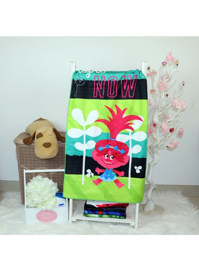 UNIVERSAL Dream Work Trolls Beach Bath Towel Multicolour 55 x 110cm - Image 4
