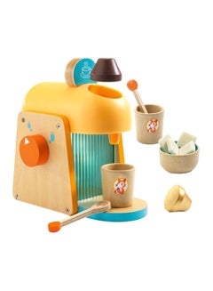 DJECO Wooden Coffee Maker My Espresso Toy 17x12x16cm  - Image 2