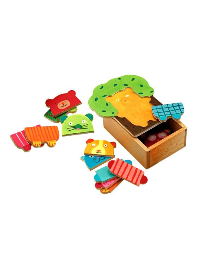 15-Piece Arbra Doudou Wooden Puzzle With Box - v1591142754/N38444074A_1