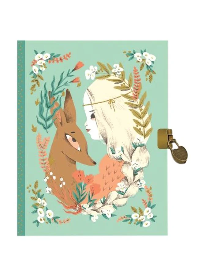DJECO Printed Notebooks With Lock And Key