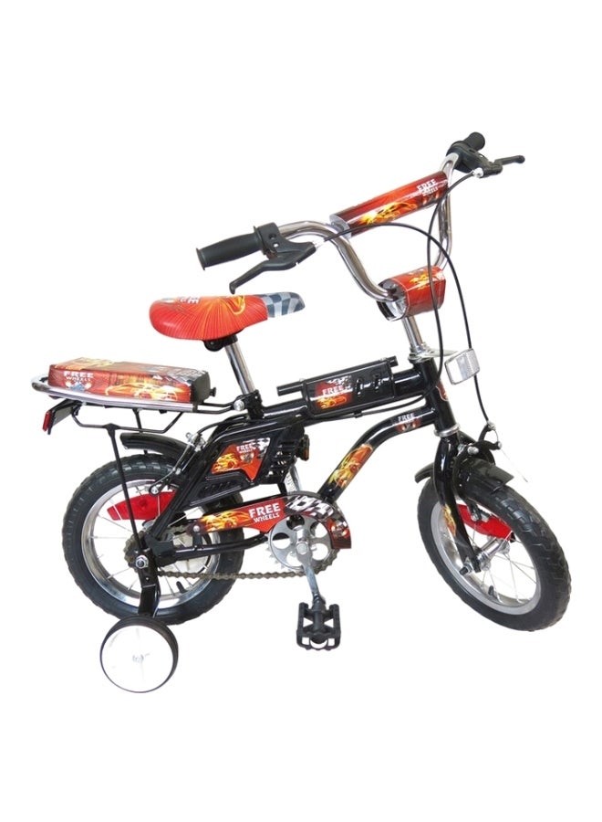 FAMILY CENTER Rambo Free Wheels Bicycle With Additional Comfortable Seat For Kids 25-1218 12inch - Image 1