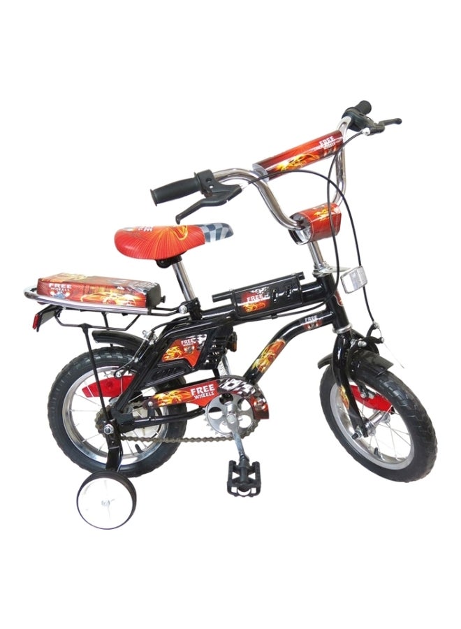 FAMILY CENTER Rambo Free Wheels Bicycle With Additional Back Seat For Kids And Their Friend 16inch - Image 1