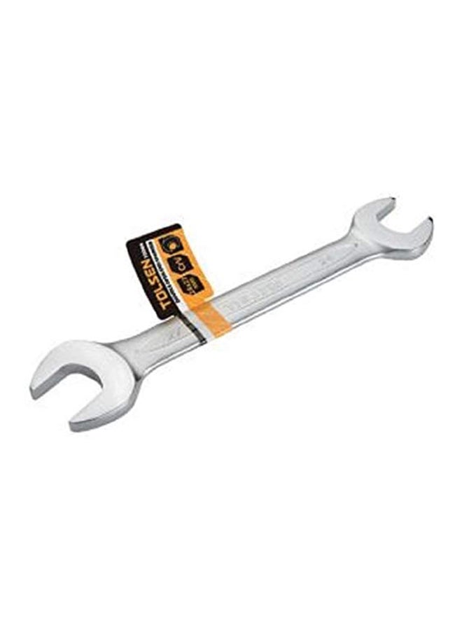 TOLSEN Double End Open Wrench Silver