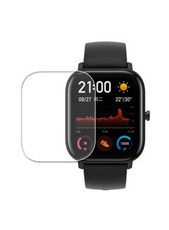Foxcon 3-Piece TPU Full Coverage Soft Ultra Thin Anti Shock Screen Protector For Amazfit GTS 42mm Clear  - Image 1