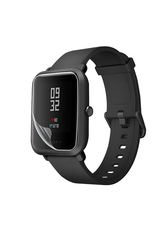 Foxcon 3-Piece Soft Ultra Thin Anti Shock Screen Protector For Amazfit Bip Lite Clear  - Image 2