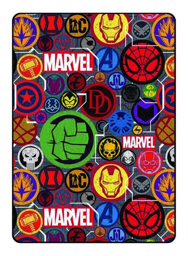 Marvel Stamps Pattern Protective Case Cover For Apple iPad Air 2 9.7-Inch Multicolour
