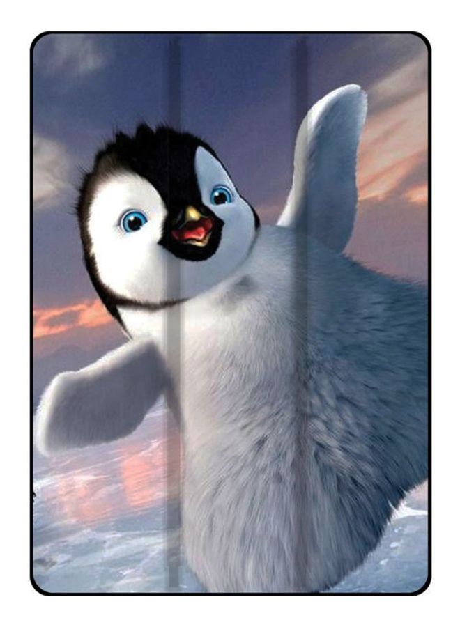 Theodor Penguin Skid Pattern Protective Case Cover For Apple iPad Air 2 9.7-Inch Multicolour 