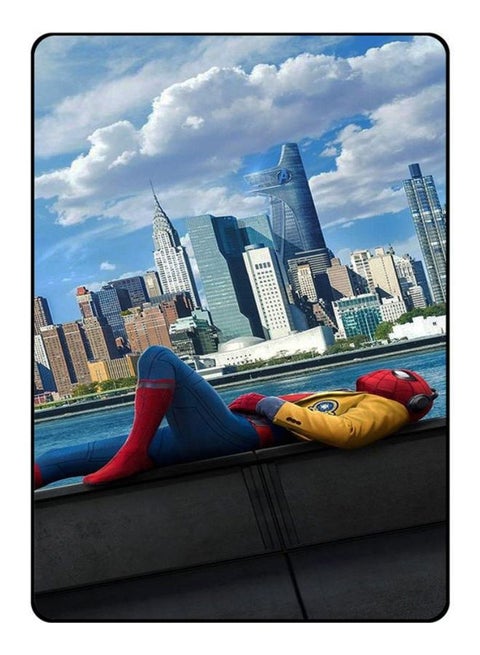 Spiderman Pattern Protective Case Cover For Apple iPad Air 2 9.7-Inch Multicolour