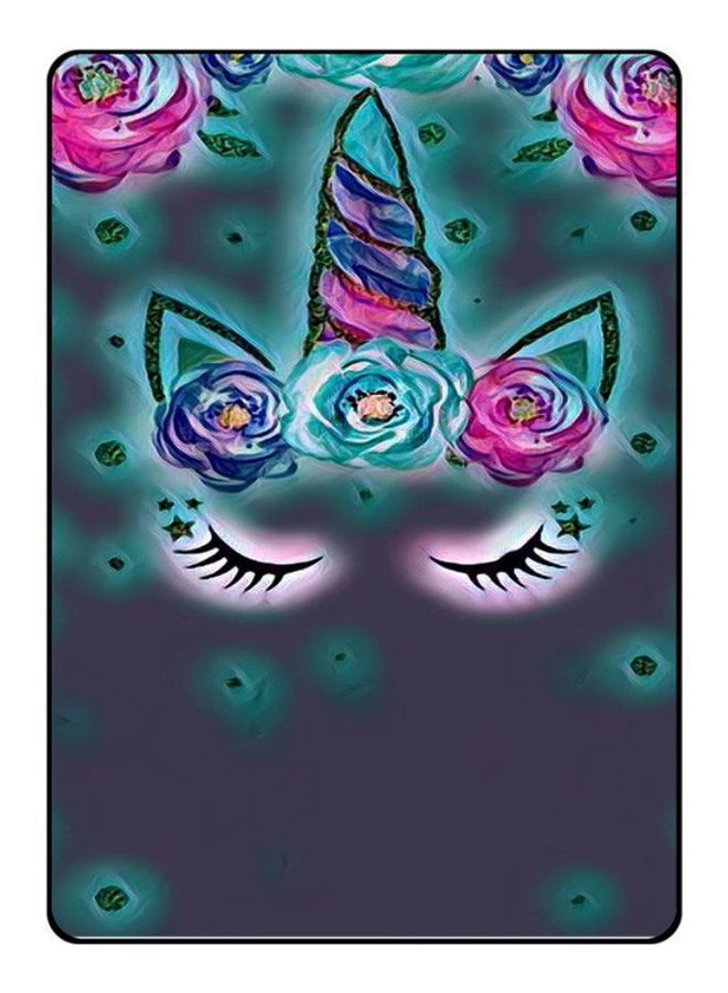 Unicorn Pattern Protective Case Cover For Apple iPad Air 2 9.7-Inch Multicolour