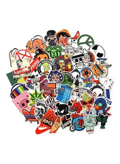Generic 100-Piece  Waterproof  Stickers 17.4x14.2x1.2cm  - Image 2