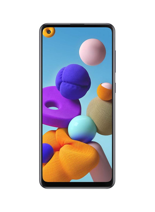 Samsung - Galaxy A21s Dual SIM Black 4GB RAM 64GB 4G LTE - Image 1