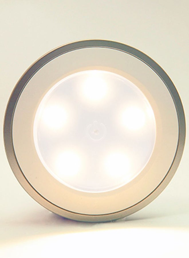 مصباح جداري LED بمنفذ شحن USB مع جهاز تحكم عن بُعد لغرفة النوم أبيض 8.2 x 8.2 x 1.7سم - Image 2