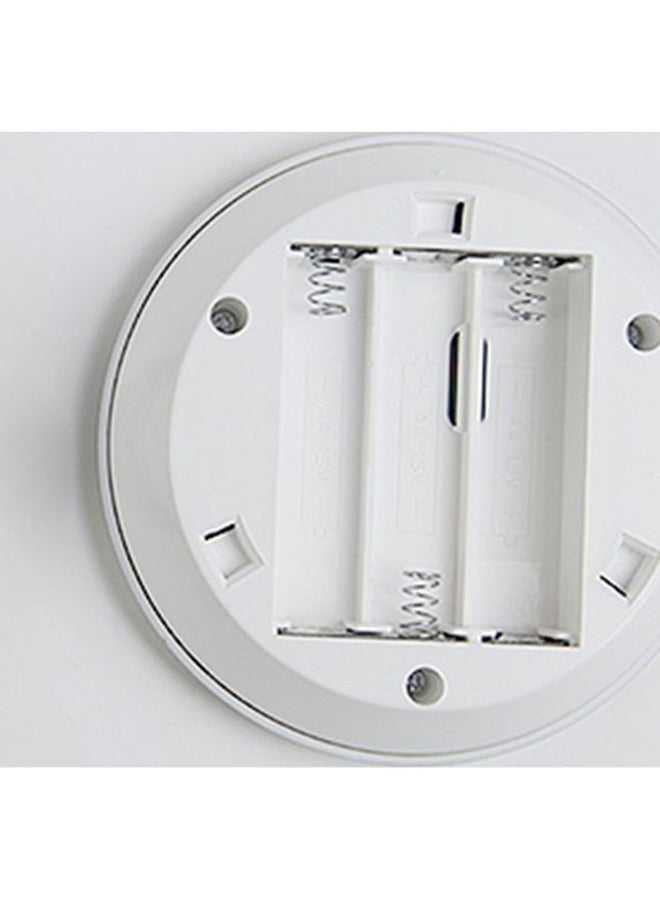 مصباح جداري LED بمنفذ شحن USB مع جهاز تحكم عن بُعد لغرفة النوم أبيض 8.2 x 8.2 x 1.7سم - Image 5