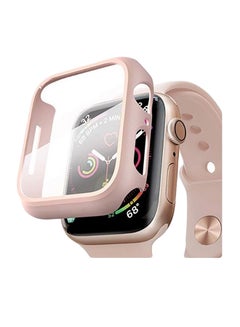 Tempered Glass Screen Protector For Apple Watch Pink/Clear - v1591183179/N38200090A_1