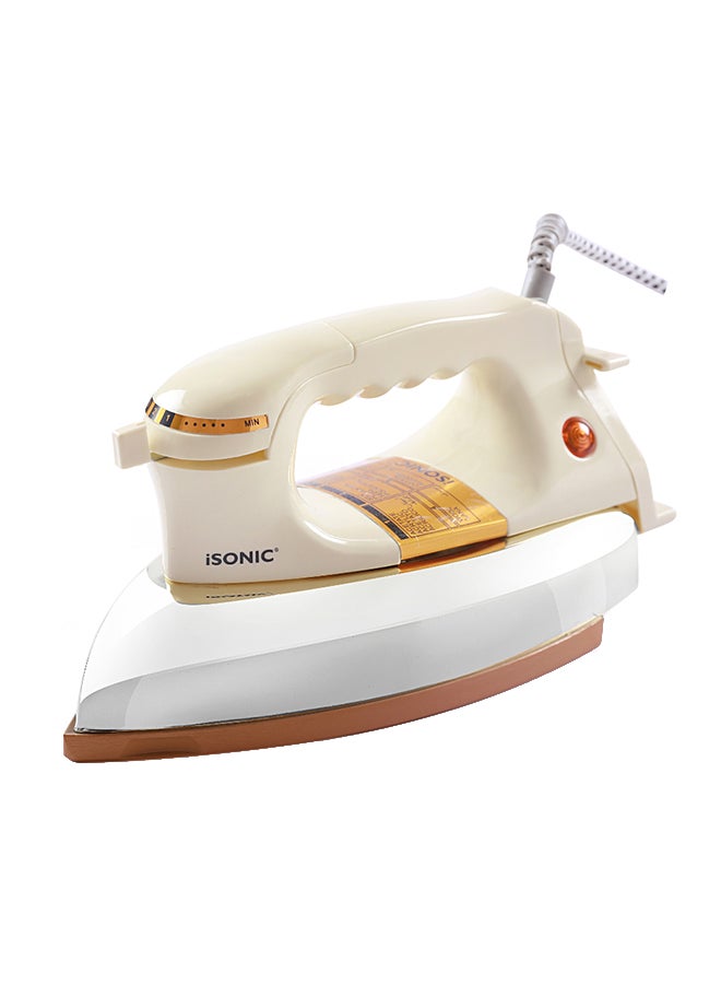 iSONIC Automatic Heavy Duty Chrome Iron 1200 W iN 21 Beige  - Image 1