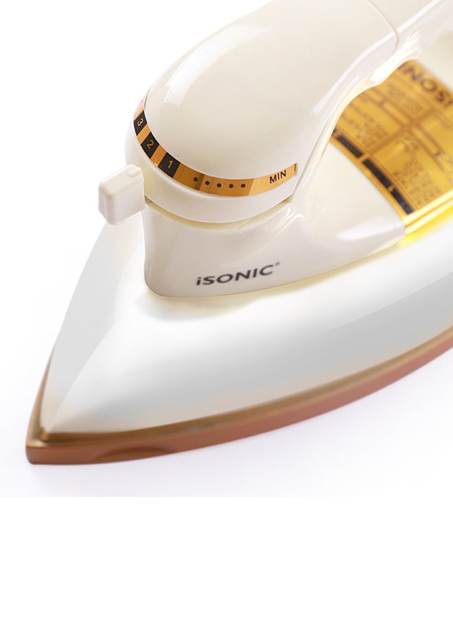 iSONIC Automatic Heavy Duty Chrome Iron 1200 W iN 21 Beige  - Image 3