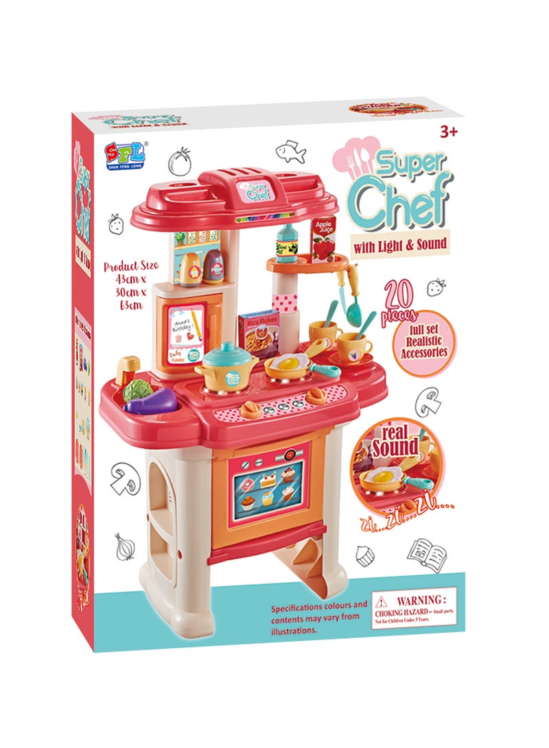 SFL 20-Piece Kitchen Set 43*30*63cm - Image 3