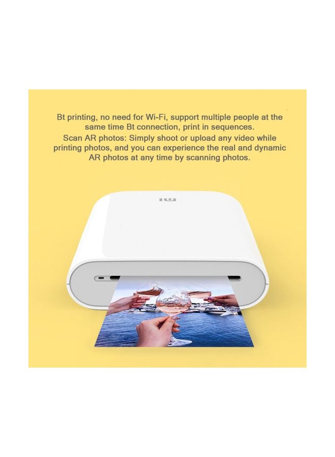 Xiaomi Mijia Pocket Photo Printer White  - Image 3