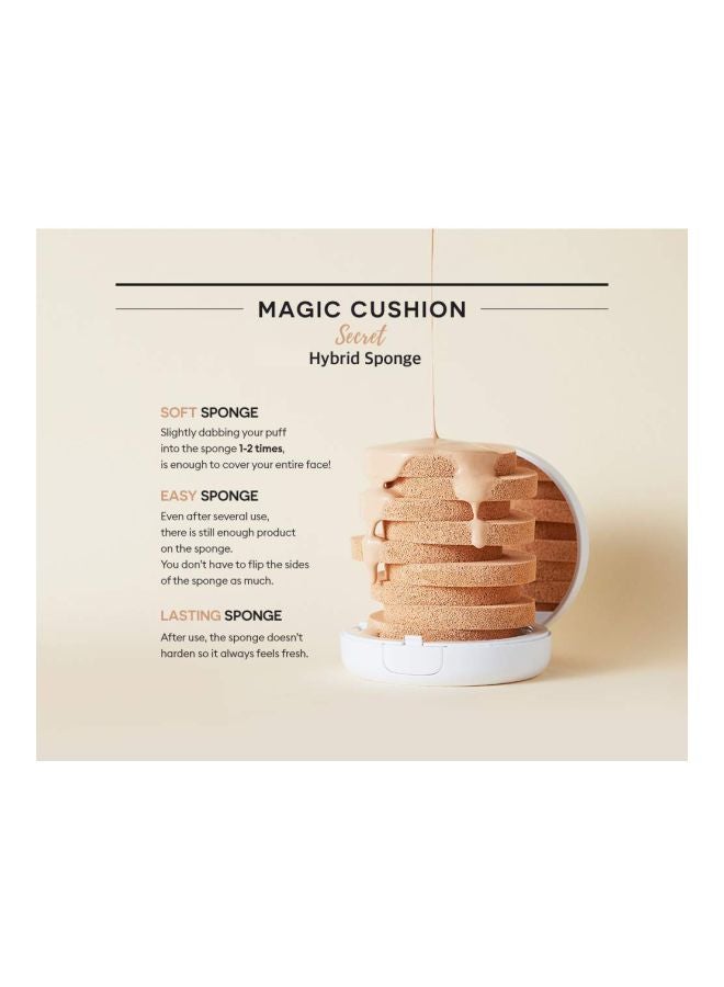 Missha M Magic Cushion Foundation SPF50+/PA+++ No.23 Natural Beige  - Image 4