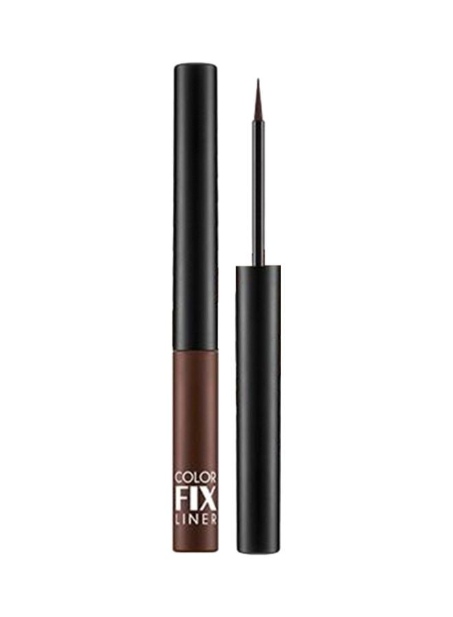 Missha Real Proof Color Fix Eye Liner Matt Brown  - Image 2