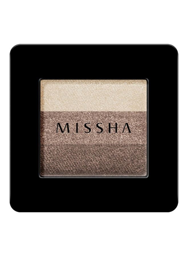 Missha Triple Eye Shadow No.3 Mocha Beige  - Image 1
