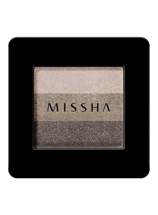 Missha Triple Eye Shadow No.4 Chocolate Brown  - Image 1