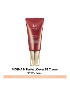 Missha M Perfect Cover BB Cream With SPF 42 PA+++ Natural Beige  - Image 2
