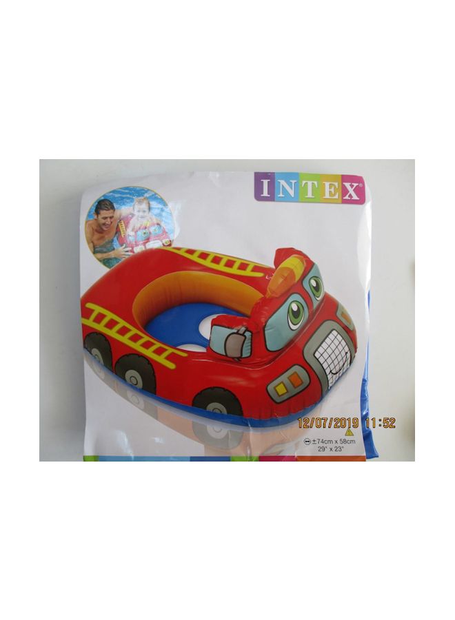 INTEX Kiddie Car Design Inflatable Pool Float 29 x 23cm - Image 4