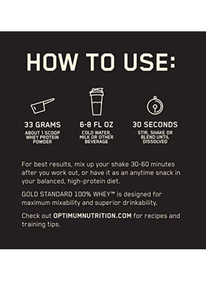 Optimum Nutrition Gold Standard 100 Percent Whey Protein - Double Rich Chocolate - 2.27 Kg  - Image 5
