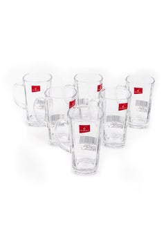 Blinkmax 6-Piece Tea Glass Clear 20x10.5x13centimeter  - Image 2