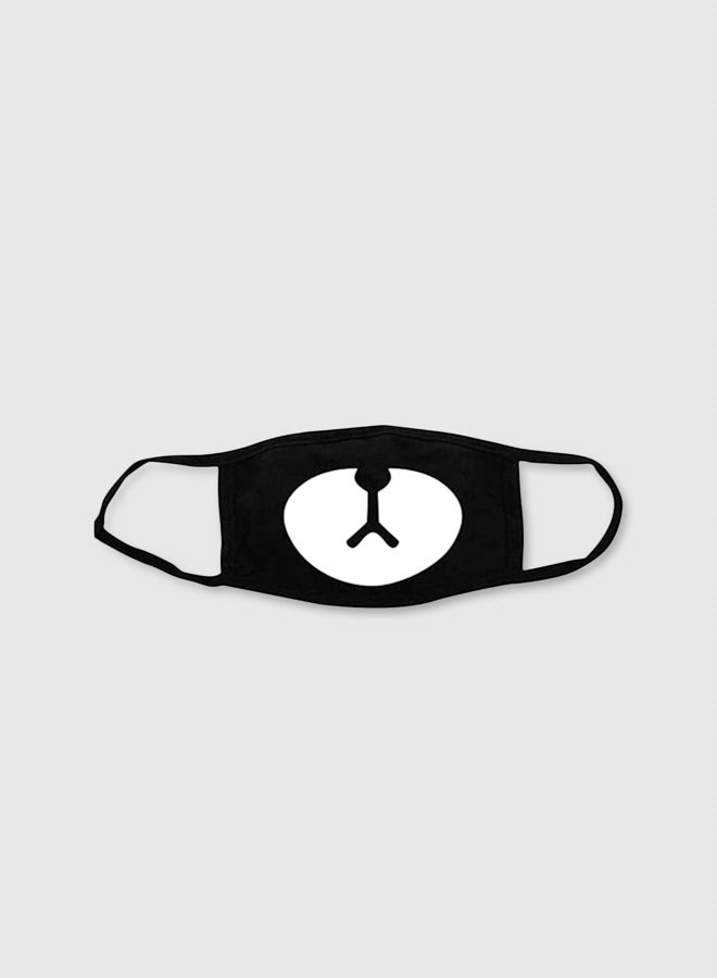 Generic Unisex Black Cute Bear Cotton Mouth Face Mask  - Image 1
