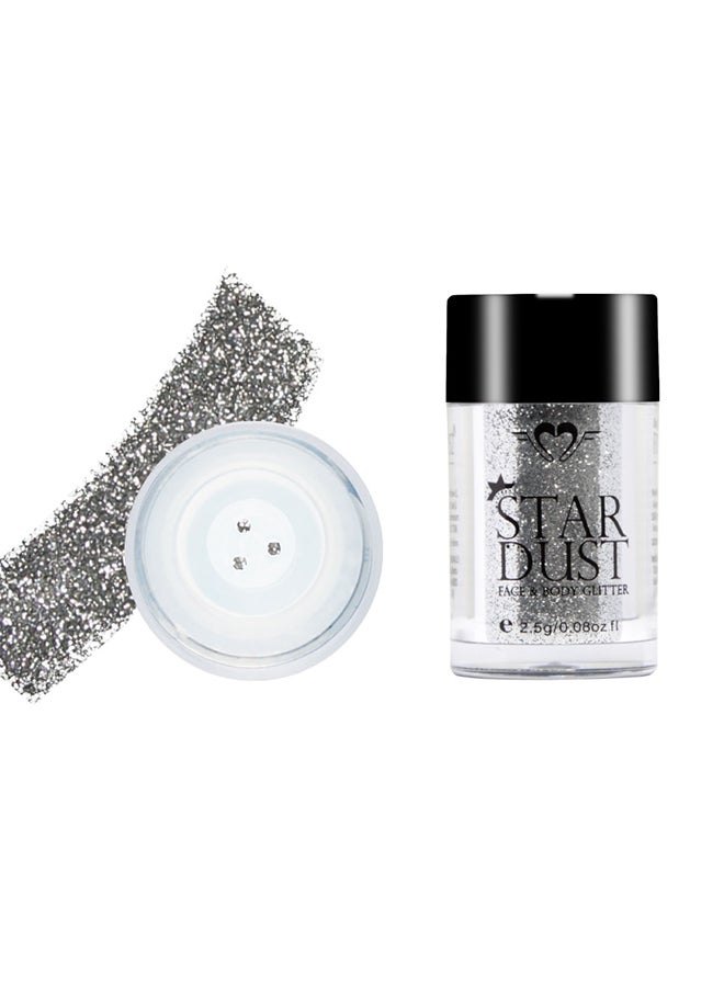 FOREVER52 Star Dust Face And Body Glitter Silver Castle  - Image 3