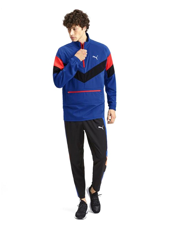 Reactive Packable Training Jacket Galaxy Blue/Black/Red