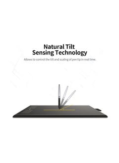 هيون تابلت رسم الرسومات Inspiroy H1060P مع قلم خالٍ من البطارية بحساسية ضغط 8192 و12 مفتاح تشغيل سريع مخصص، 10 × 6.25 بوصة تابلت فني رقمي لأجهزة Mac وWindows PC وAndroid  - Image 4