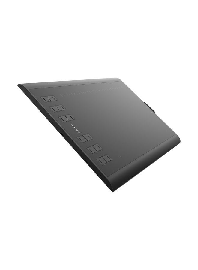 هيون - تابلت رسم الرسومات Inspiroy H1060P مع قلم خالٍ من البطارية بحساسية ضغط 8192 و12 مفتاح تشغيل سريع مخصص، 10 × 6.25 بوصة تابلت فني رقمي لأجهزة Mac وWindows PC وAndroid - Image 1