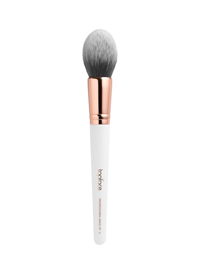 topface Professional Tapered Powder Brush White/Rose Gold/Grey  - Image 1